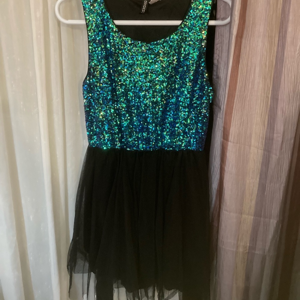 Never Worn. Sparkle and Crinoline, Rib Stitched Tank Top Dress.